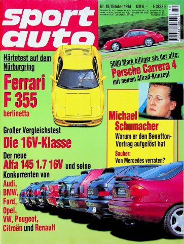 Deckblatt Sport Auto (10/1994)